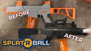 Upgrading SplatRBall Gun  In Depth Process [upl. by Decca]