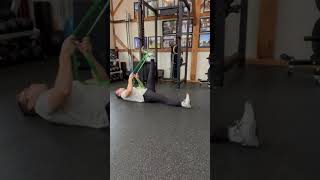 Hamstring PNF Hold Relax Stretch [upl. by Viole]