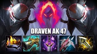 Best Draven Build Season 14  Full Gameplay  DRAVEN AK 47 [upl. by Lishe711]