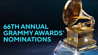 Full 66th Grammy Awards Nominations 2024 List [upl. by Dikmen]