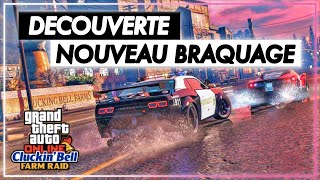 BRAQUAGE  Raid de lusine Cluckin Bell GTA ONLINE [upl. by Annaear]