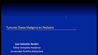 Tumores Óseos Malignos en Pediatria [upl. by Enrika271]