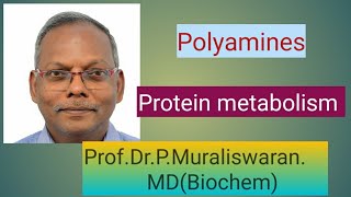 Polyaminesprotein metabolism Muralis Simplified Biochemistry [upl. by Jesselyn]