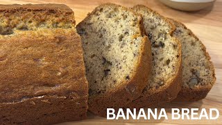 Easiest Banana Bread Recipe Ever I Super Moist [upl. by Urita]