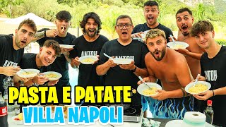 🥔💙 PASTA E PATATE CON LA PROVOLA in VILLA NAPOLI CREATORS [upl. by Athalla288]