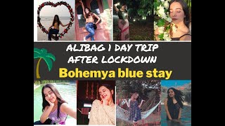 Alibag 1 day Trip Bohemyan Blue Stay Best place to stay in alibag Kihim beach alibag vlog [upl. by Anelrats]