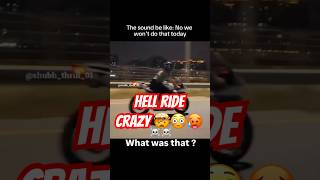 Hell Ride 🏍️🥵🔥 fastandfurious bikelife stunttrending bikers race rider shorts power [upl. by Aronel]