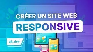 Créer un site web responsive en HTML  CSS [upl. by Wyck550]