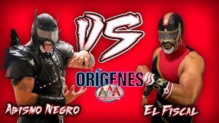 ABISMO NEGRO vs EL FSICAL  LUCHA LIBRE AAA  MEXICAWS [upl. by Parrott]