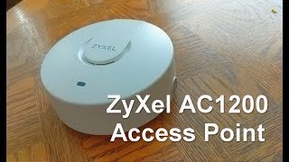 ZyXel AC1200  Unbox amp Review NWA1123AC v2 [upl. by Post835]