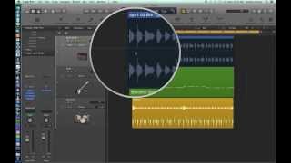 Logic Pro X  Video Tutorial 11  Audio Edit Tools part 2 [upl. by Aihsakal]