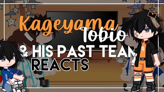 Kageyama Tobio and His Past Team Reacts  Part 1  Haikyuu  𝖆𝖉 𝖕𝖔𝖘𝖙𝖊𝖗𝖚𝖒 [upl. by Shewchuk]