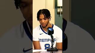 Ziaire Williams wants to make an all defensive team this upcoming NBA season mediaday grizzlies [upl. by Stover]