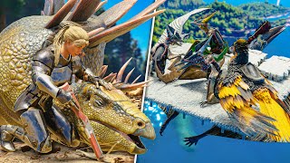 Stego Taming amp New Sky Quetzal Base  ARK Ascended Small Tribes  EP 7 [upl. by Natasha211]