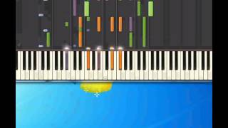 Babooshka Bush Kate Piano tutorial by Synthesia [upl. by Aidualk]