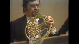 Rossinis Semiramide Overture Horn Section Solo [upl. by Marthena]