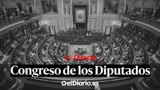 🔴 DIRECTO  Pleno en el CONGRESO de los Diputados [upl. by Leira866]