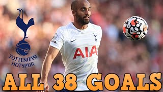 Lucas Moura  All 38 Goals for Tottenham Hotspur so far  20182022 [upl. by Alfi]