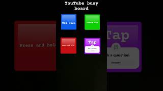 YouTube busy board [upl. by Eedahs]