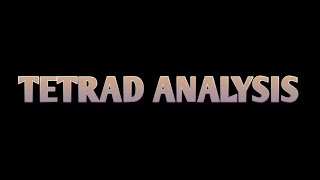 tetrad analysis ordered tetrad and unordered tetrad lecture2 [upl. by Revkah]