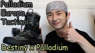 Palladium Europa Tactical Boots Review on feet [upl. by Aikyt]