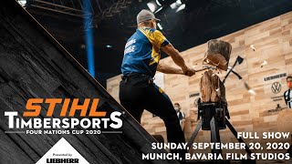 STIHL TIMBERSPORTS® The Four Nations Cup 2020 in Munich [upl. by Aelrac]