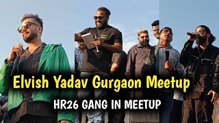 Elvish Yadav Gurgaon Meetup Live today  Elvish Yadav and Rajat Dalal live in Gurgaon Meetup [upl. by Isteb]