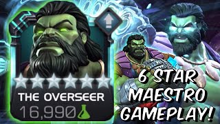 The Overseer Maestro First Look amp 6 Star Gameplay  Is He Good  Marvel Contest of Champions [upl. by Bunce]