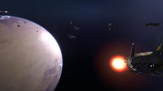 Homeworld Remastered  13 Heavy Corvettes VS 5 Assault Frigates [upl. by Noemys]