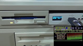 915 Amiga Special ADF Dateien mit Gotek Drive auf 35quot Disks Kopieren Amiga 2000 [upl. by Landry]