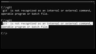 how to fix git is not recognized as an internal or external command operable program or batch file [upl. by Kaiser429]