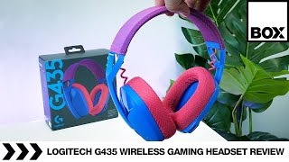 Logitech G435 Wireless Gaming Headset Review [upl. by Urina997]