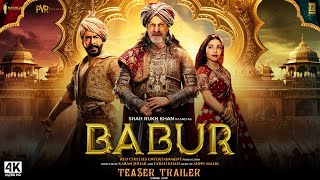 Babur  The Mughal Emperor  Trailer 2024  Shah Rukh Khan Aishwarya Rai Ajay Devgan  Tseries [upl. by Coulson]