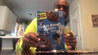 Pillsbury Cookie Dough made with OREO Pieces Review [upl. by Bedad]