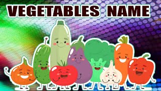 Vegetables Name for Kids  सब्जियों के नाम  sabjiyon ke name hindi or english me vegetablesname [upl. by Akirre270]