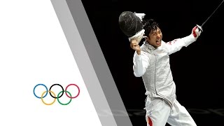 Lei Sheng Wins Mens Individual Foil Gold  London 2012 Olympics [upl. by Lawler]