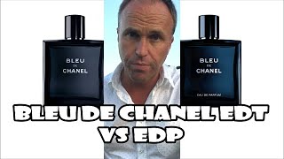 Fragrance Review  Bleu de Chanel Eau de Toilette vs Eau de Parfum [upl. by Heger88]