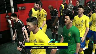 PES 2024 AlNassr VS Inter Miami PC Gameplay 2 [upl. by Lleznov]