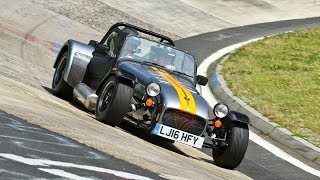 CATERHAM SEVEN 355R NÜRBURRING FULL TRACK ONBOARD [upl. by Tik]