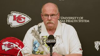 Andy Reid Round One Recap Press Conference  2022 NFL Draft [upl. by Rehpotsirh]