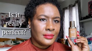 SISLEY PHYTO TEINT PERFECTION FOUNDATION REVIEW AND 8 HR WEAR TEST SHADE 6N SANDALWOOD [upl. by Ellga]