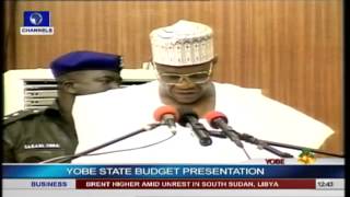 2014 BUDGET Ibrahim Geidam Yobe State Governor Proposes N1029Bn Pt 2 [upl. by Ahtebbat]