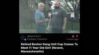 Follow Predat0r P0achers on Locals app for the full video Boston ex law enforcement meeting child [upl. by Ro]