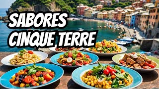 Comida de Cinque Terre degustando platos de la Riviera Italiana [upl. by Gebhardt]