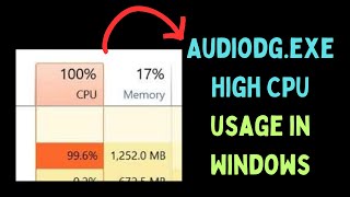 How to Fix Audiodgexe High CPU Usage in Windows 11 [upl. by Eldredge464]