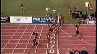 2000 Olympic Trials womens 100m final [upl. by Ahsats]