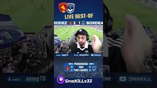 🔴 BESTOF LIVE  Rodez 22 Bordeaux  Ignatenko égalise à la 94ème 🔥 shorts girondins [upl. by Naul]