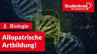 Allopatrische Artbildung  Biologie verstehen mit dem Studienkreis [upl. by Ilac]