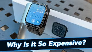 Stainless Steel Apple Watch Series 8 Unboxing amp Initial Impressions  Why Is This So Expensive [upl. by Seta]