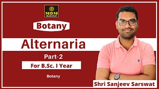 Alternaria अल्टरनेरिया II Fungi II BSc 1st Year II Botany  By Sanjeev Sir [upl. by Bonnee]